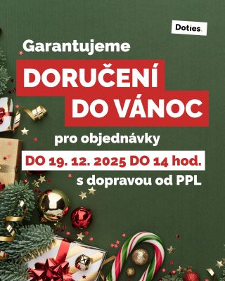 🎁 Garantujeme ti doručení do Vánoc pro objednávky do 19. 12. 2025 do 14 hodin s dopravou od PPL. 🚚 Tak honem ať to ještě...